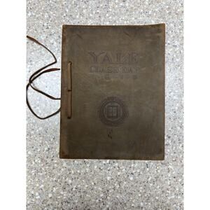 Yale Class Day 1912 Leather Exercises